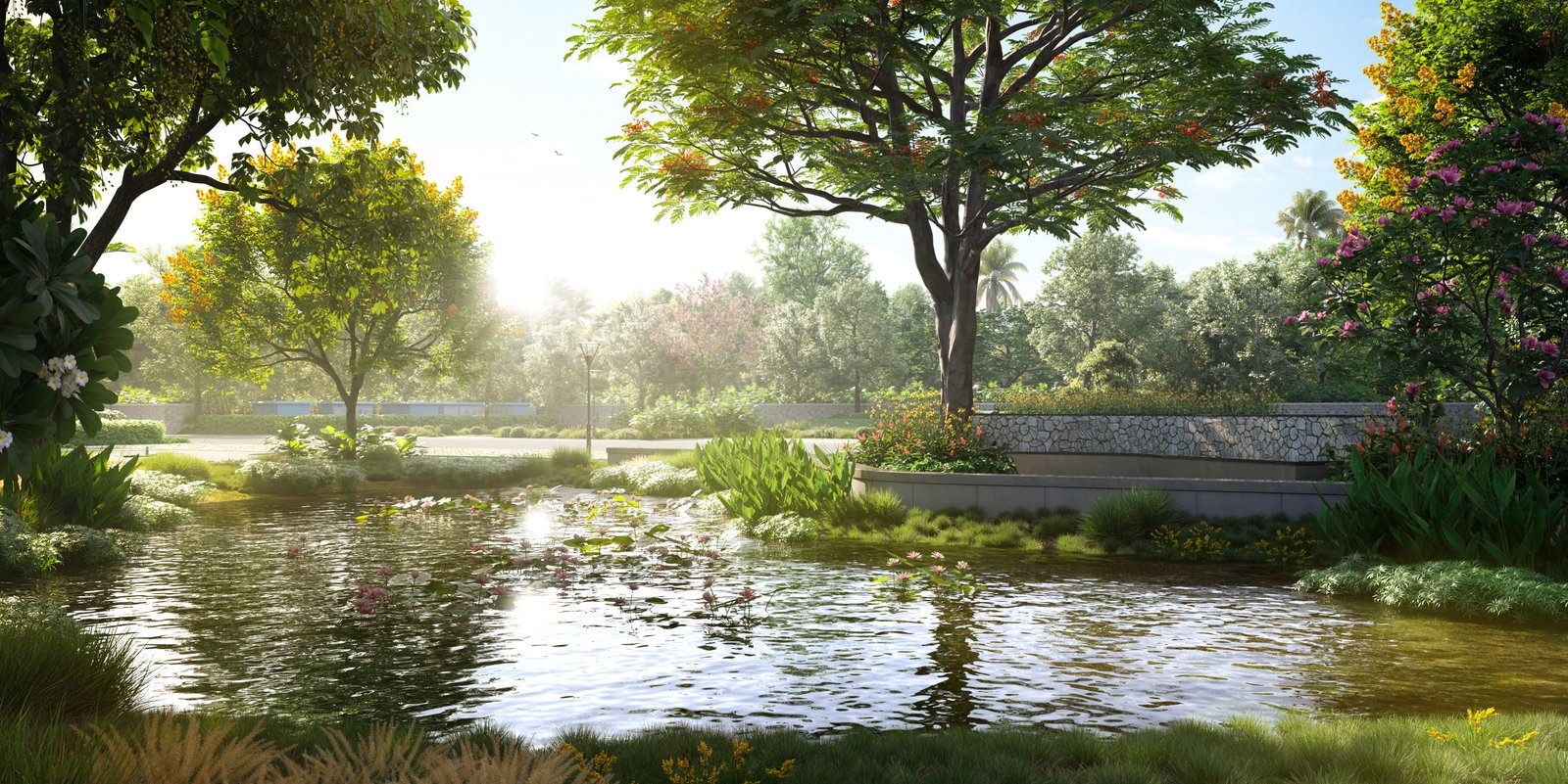 Orizon Lotus Pond and Landscape